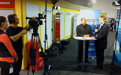 messelive.tv und DIGITAL FERNSEHEN TV auf der IFA 2010 in Berlin